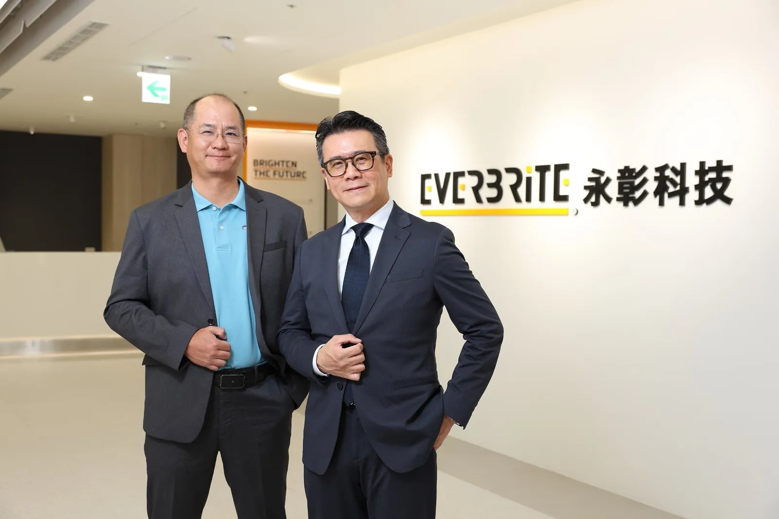 永彰科技總經理林柏青，明竑科技專案主導