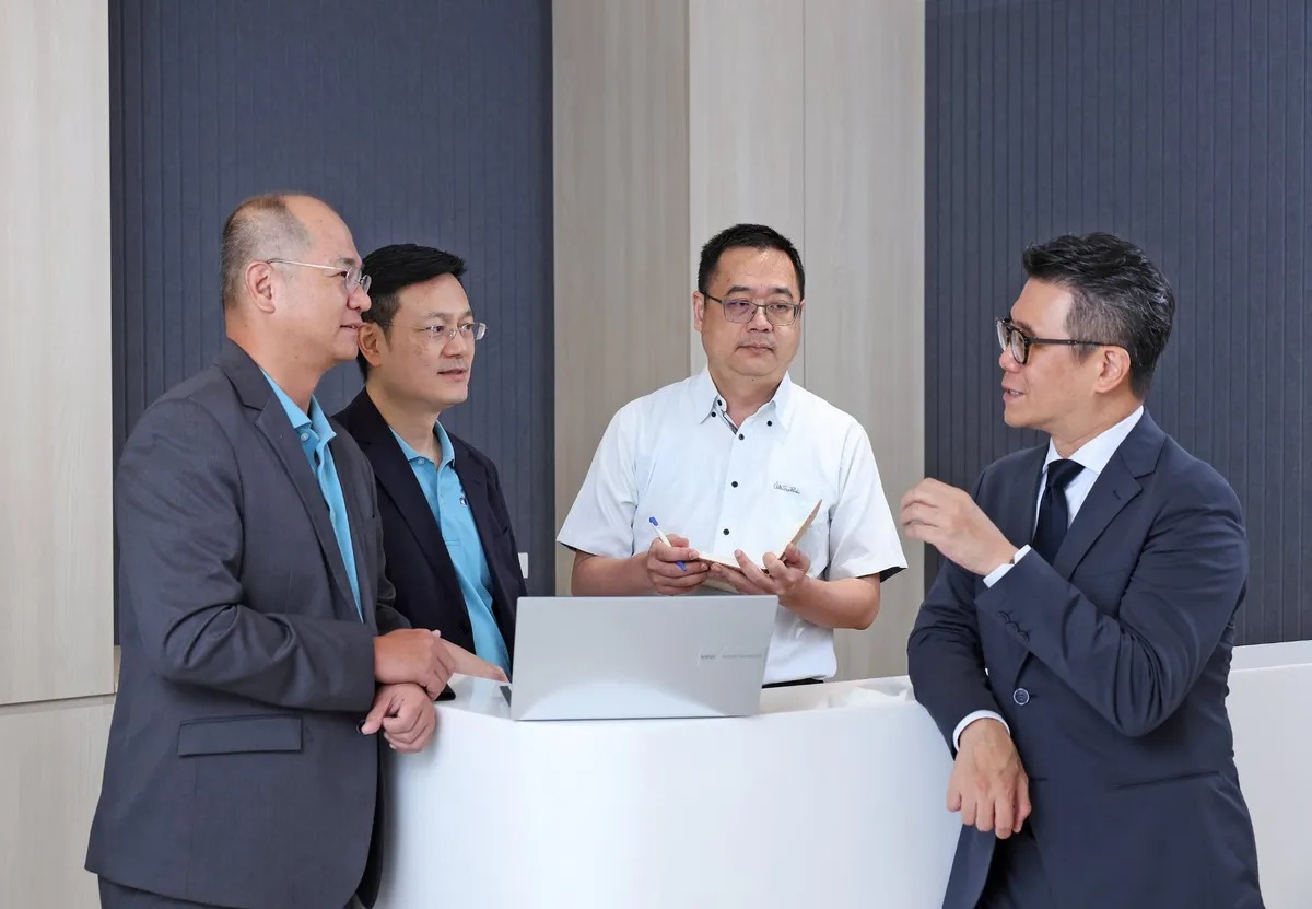 永彰科技總經理林柏青,明竑科技專案主導